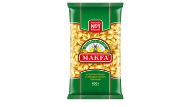 Макаронные изделия Макфа Ракушки 400 г