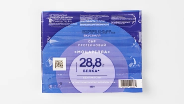 Сыр протеиновый «Моцарелла» без лактозы (палочки), 120 г