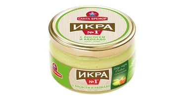 Изображение товара Икра Санта Бремор с лососем и авокадо ст/б 180 г