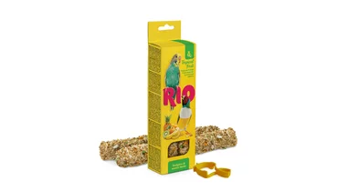 Изображение товара РИО 40гр*2шт Палочки для волнистых попугайчиков и экзотов с тропическими фруктами