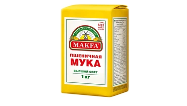 Мука пшеничная Макфа 1 кг