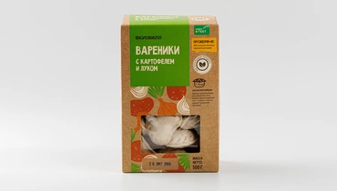 Вареники с картофелем и луком