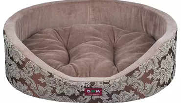 Изображение товара Лежак Классика Грей-4 для кошек и собак 65x52x16 см DogModa