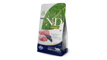 Изображение товара Farmina N&D Adult Grain Free Lamb&Blueberry беззерновой, ягненок и черника  1,5кг