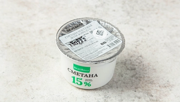 Сметана 15%, 250 г