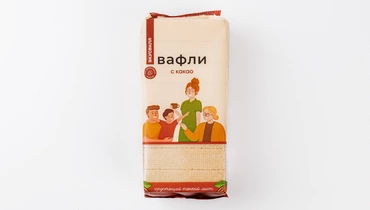 Вафли с какао, 350 г