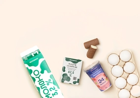 Молочные продукты, яйцо