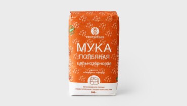 Изображение товара Мука полбяная цельнозерновая, 500 г