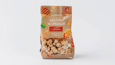 Изображение товара Арахис жареный с медом и кунжутом