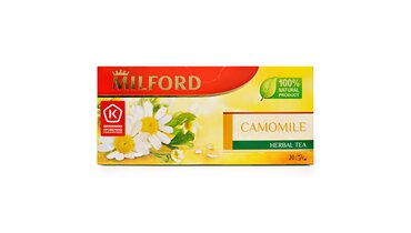 Изображение товара Чай травяной Milford Ромашка пакетированный 20х1,5 г