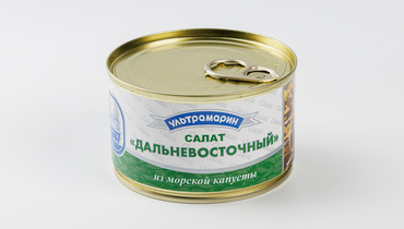 Изображение товара Салат из морской капусты "Дальневосточный" ж/б, 220 г