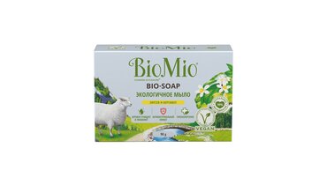 Изображение товара Мыло туалетное BioMio Bio-soap литсея и бергамот 90 г