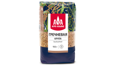 Изображение товара Крупа гречневая Агро-Альянс Экстра Элитная 900 г