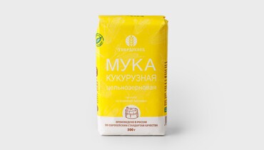 Изображение товара Мука кукурузная цельнозерновая, 500 г