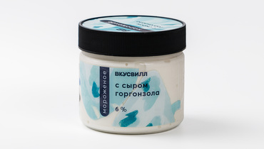 Изображение товара Мороженое с сыром Горгонзола ВкусВилл 250 г оригинальный десерт гурманов