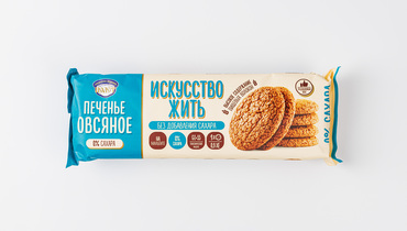 Изображение товара Печенье овсяное Полет Искусство Жить на мальтите 200 г