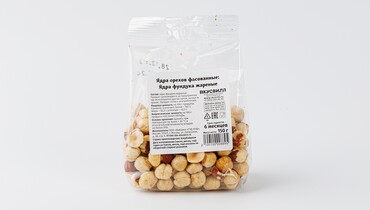 Изображение товара Жареный фундук ВкусВилл 150 г – полезный ореховый снак
