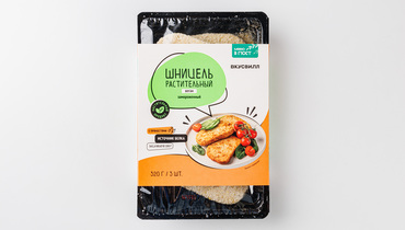 Изображение товара Веганский шницель из соевого белка от ВкусВилл - 320 г