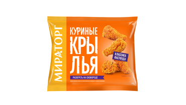 Изображение товара Крылышки куриные Мираторг запеченные замороженные 400 г