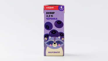 Изображение товара Кефир детский "Черника" 2,5%