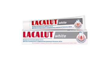 Изображение товара Зубная паста Lacalut white отбеливающая 75 мл