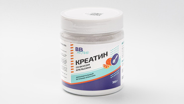 Изображение товара Креатин со вкусом апельсина - спортивная добавка для роста силы и выносливости