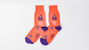 Изображение товара Носки "Маршрут перестроен" р. 38-41 - стиль и забота