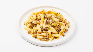 Изображение товара Картофель жареный с грибами ВкусВилл 200 г - готовое блюдо для быстрого перекуса