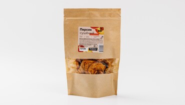 Изображение товара Сушеный персик ВкусВилл 150 г натуральный без сахара