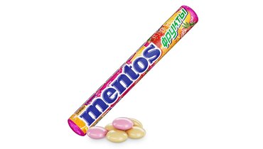 Изображение товара Драже жевательное Mentos фрукты 37,5 г
