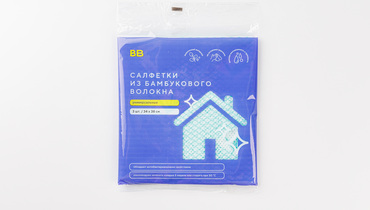 Изображение товара Салфетки из бамбукового волокна, 3 шт