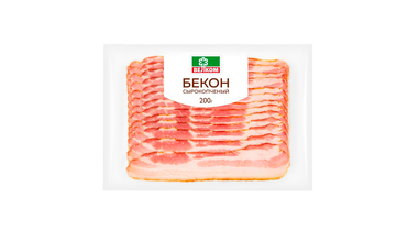 Изображение товара Бекон сырокопченый Велком нарезка 200 г