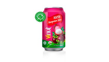 Изображение товара Сок Vinut Мангостина 100% без сахара ж/б 330 мл