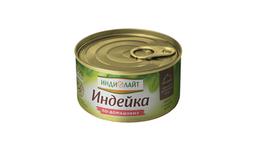 Изображение товара Индейка Инди Лайт в желе по-домашнему ж/б 325 г