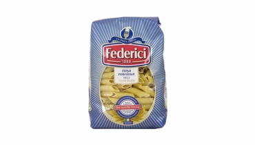 Изображение товара Макаронные изделия Federici Перья рифленые 400 г
