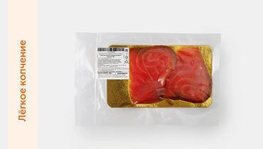 Изображение товара Тунец холодного копчения ломтики 100 г - деликатесное блюдо высокого качества