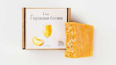 Изображение товара Мыло ручной работы Персиковый беллини от ВкусВилл