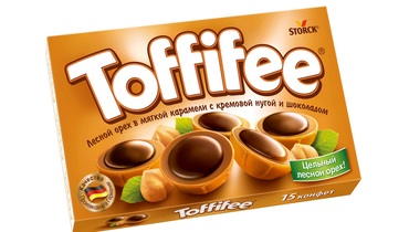 Изображение товара Конфеты в коробке Toffifee карамель орех и шоколад 125 г