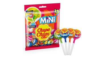 Изображение товара Карамель Chupa Chups Mini ассорти 90 г
