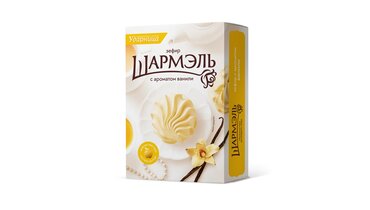 Изображение товара Зефир Шармэль с ароматом ванили 255 г натуральное изделие