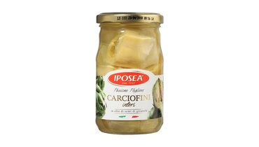 Изображение товара Артишоки в масле IPOSEA s. r. l. целые 290 г - качественный продукт для блюд и салатов