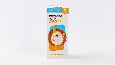 Изображение товара Ряженка детская 3,2%