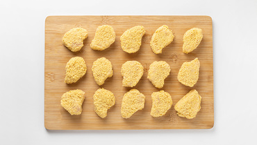 Изображение товара Наггетсы из цыпленка-бройлера Классические 380 рублей быстрое блюдо