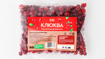 Изображение товара Клюква свежезамороженная ВкусВилл 300 г