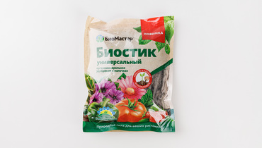 Изображение товара Универсальное органоминеральное удобрение Биостик в палочках 250 г БиоМастер
