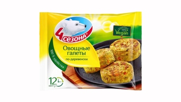 Изображение товара Галеты овощные 4 Сезона по-деревенски 300 г