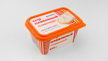 Изображение товара Плавленый сыр 'Сливочный' 400 г - ВкусВилл