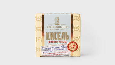 Изображение товара Кисель брикет "Клюква"