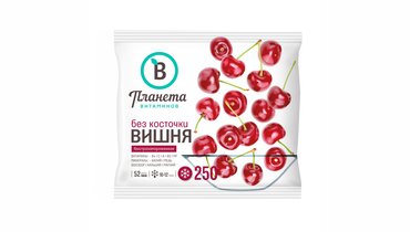 Изображение товара Вишня Планета Витаминов без косточки замороженная 250 г