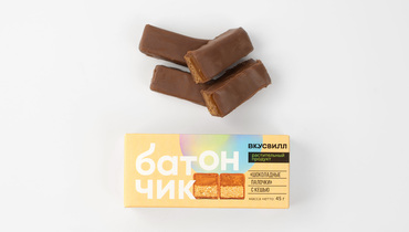 Изображение товара Батончик "Шоколадные палочки" с кешью, веган